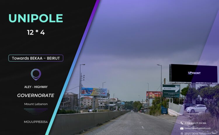  MOUUPPB3054 – Unipole Aley
